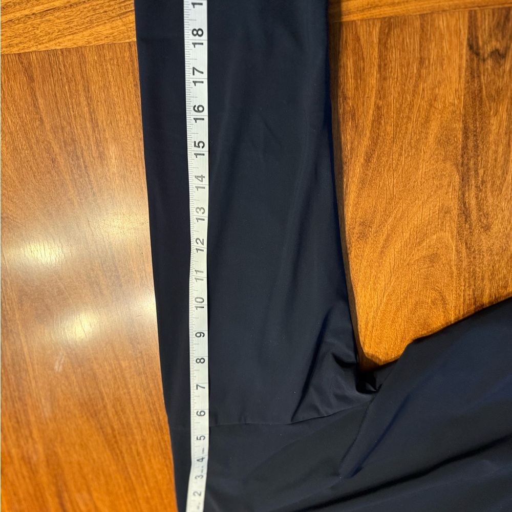 Navy Longline Button-Down Shirt - image 4